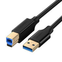 UGreen US210 USB-A Printer Cable 2M - Black-0