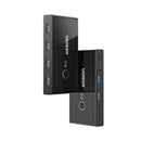 UGREEN USB 3.0 4-Port Switch Box, with 1.5m USB Cables-0