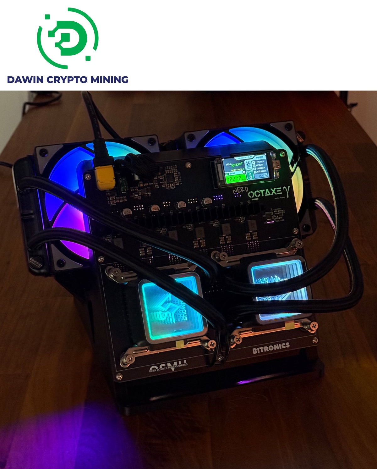 NerdOCTaxe — 12 TH/s Rev 3.1 Hydro