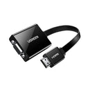 UGREEN HDMI to VGA Adapter, with 3.5mm Audio and Power Port - Black-0