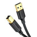 UGREEN US135 USB 2.0 to USB-B Printer Cable, 480Mbps - 1.5m-0